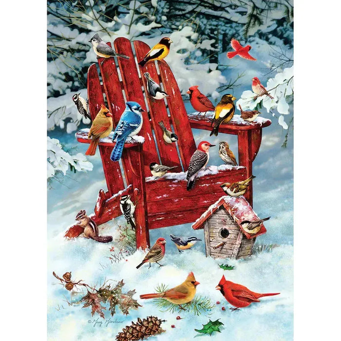 Adirondack Birds 1000 Piece Jigsaw Puzzle Jack Pine - for just $14.99! 
