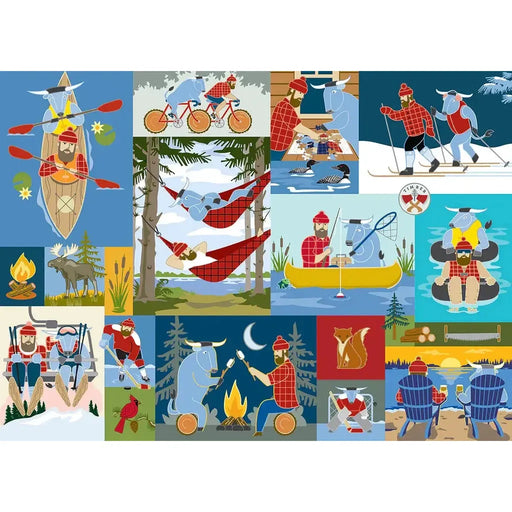 Adventures of Paul & Babe "Something's Amiss!" 1000 Piece Jigsaw Puzzle PuzzleTwist - for just $25.99! 