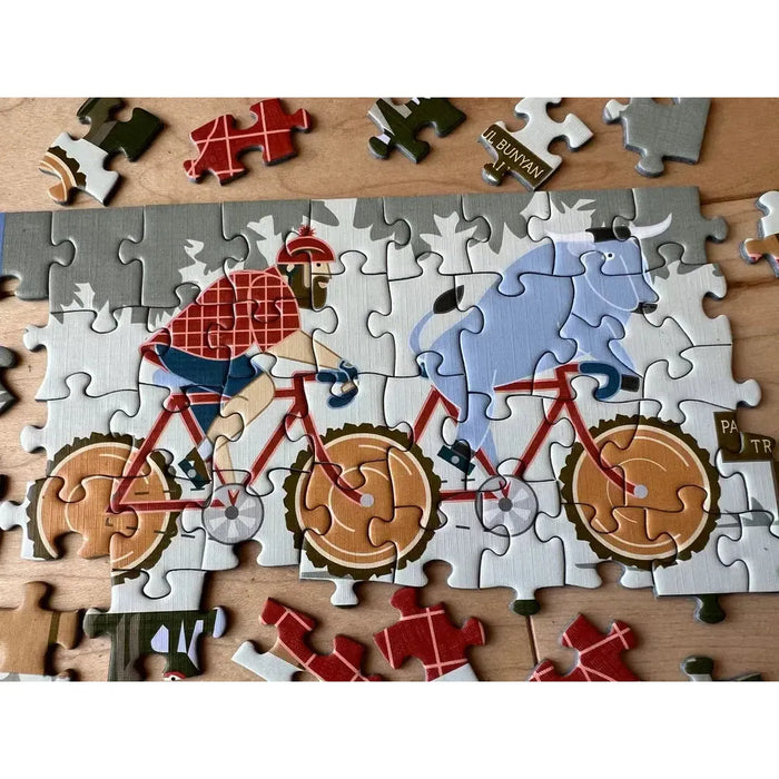 Adventures of Paul & Babe "Something's Amiss!" 1000 Piece Jigsaw Puzzle PuzzleTwist - for just $25.99! 