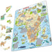Africa Map 63 Piece Tray Jigsaw Puzzle Larsen - for just $11.99! 