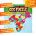 Africa & Middle East GeoPuzzle 65 Piece Jigsaw Puzzle Geotoys - for just $21.99! 