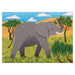 African Elephant 48 Piece Mini Jigsaw Puzzle Mudpuppy - for just $4.99! 