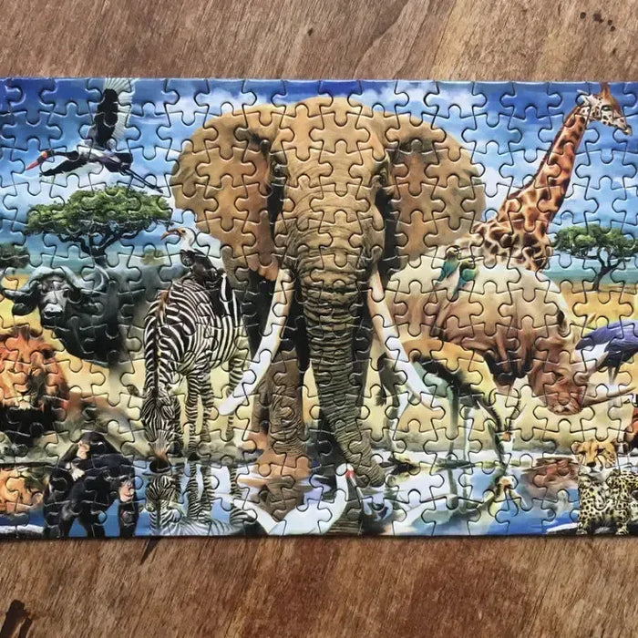 African Oasis 234 Piece "World's Smallest" Jigsaw Puzzle TDC - for just $9.99! 