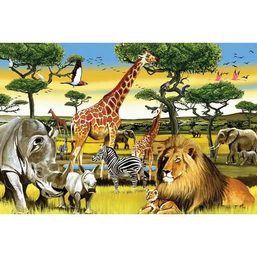African Plains 36 Piece Floor Jigsaw Puzzle Cobble Hill - for just $19.99! 