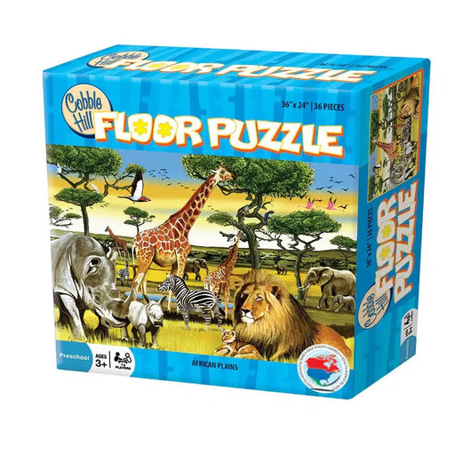 African Plains 36 Piece Floor Jigsaw Puzzle Cobble Hill - for just $19.99! 