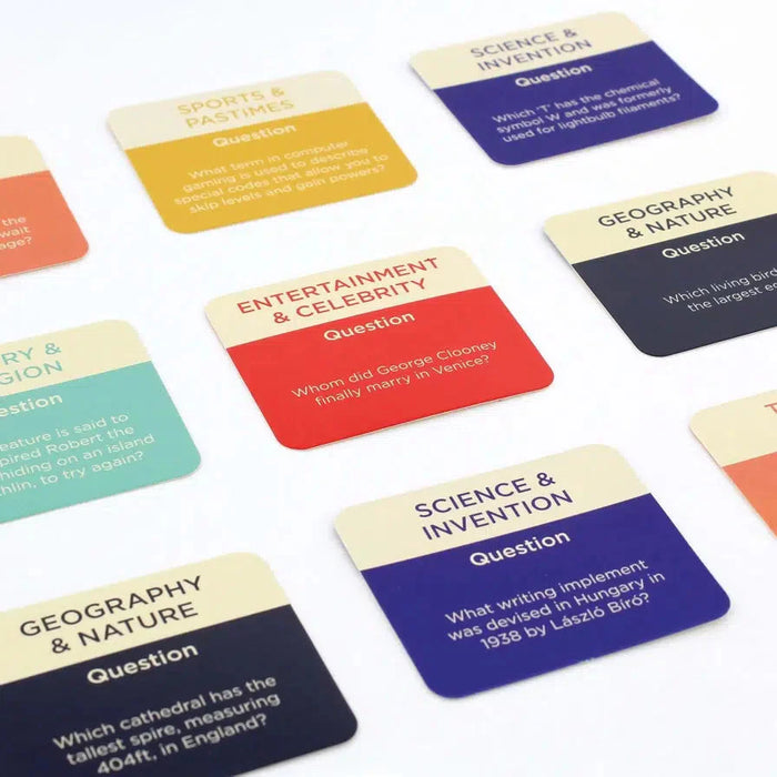 After Dinner Trivia Card Game in Tin Ginger Fox - for just $19.99! 