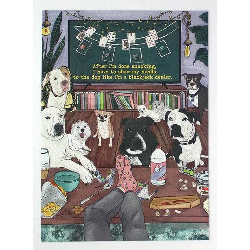 After I'm done snacking... 1000 Piece Soft Touch Jigsaw Puzzle Ellembee - for just $24.99! 