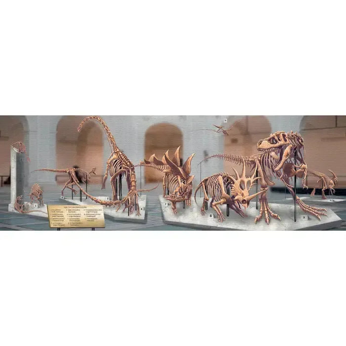 Age of the Dinosaurs 1000 Piece Double-Sided Panoramic Jigsaw Puzzle UPG - for just $21.99! 