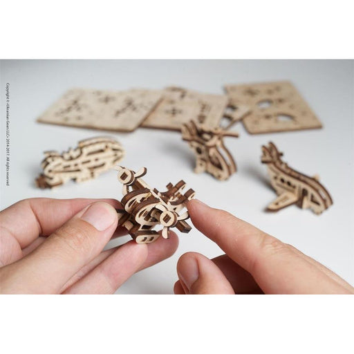 Aircraft Fidgets Set of 4 3D Wood Model Kit UGEARS - for just $13.99! 