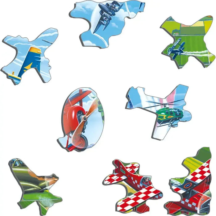 Airplane Show 64 Piece Tray Jigsaw Puzzle Larsen - for just $11.99! 