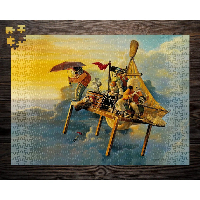 Airship Adventures 500 Piece Jigsaw Puzzle Story Guild - for just $19.99! 