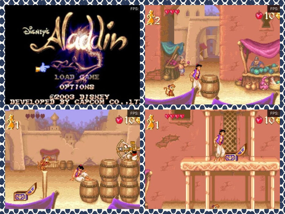 Aladdin GBA Video Game Cartridge Game Boy Advance 2004 Nintendo EUR - for just $11.99! 