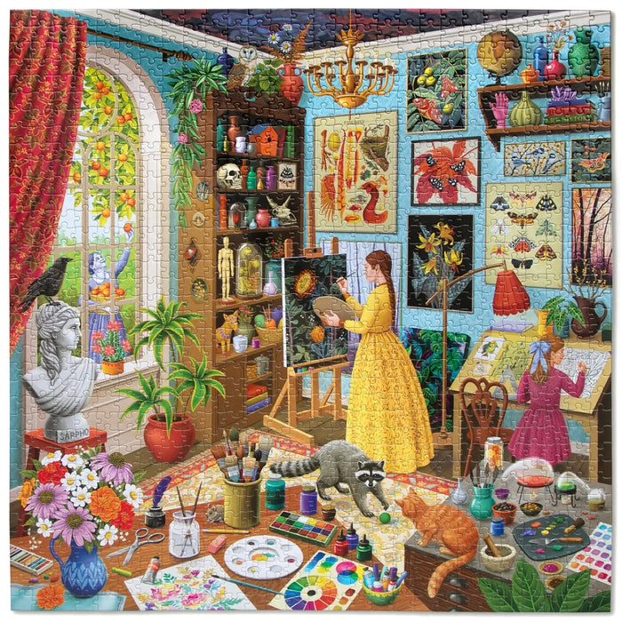 Alchemist's Art Studio 1000 Piece Jigsaw Puzzle eeBoo - for just $26.99! 