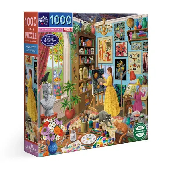 Alchemist's Art Studio 1000 Piece Jigsaw Puzzle eeBoo - for just $26.99! 