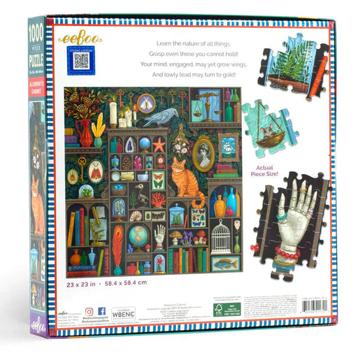 Alchemist's Cabinet 1000 Piece Jigsaw Puzzle eeBoo - for just $26.99! 
