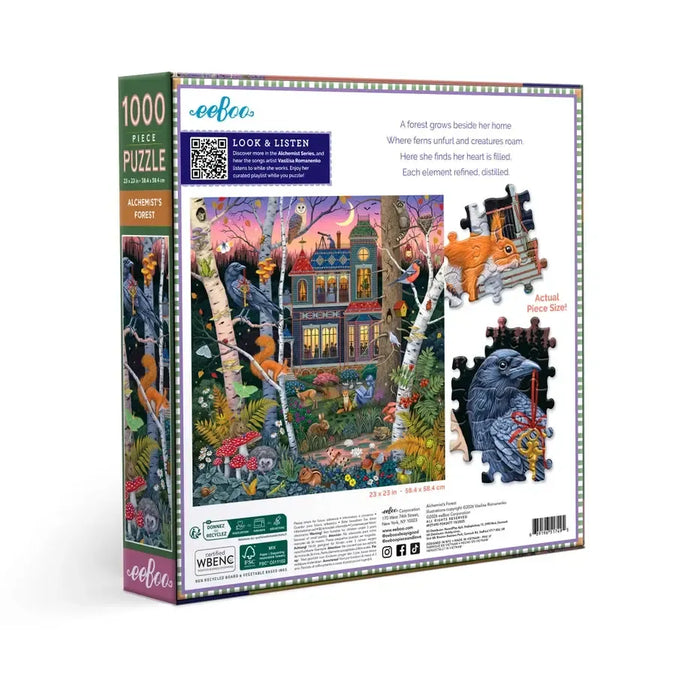 Alchemist's Forest 1000 Piece Jigsaw Puzzle eeBoo - for just $26.99! 