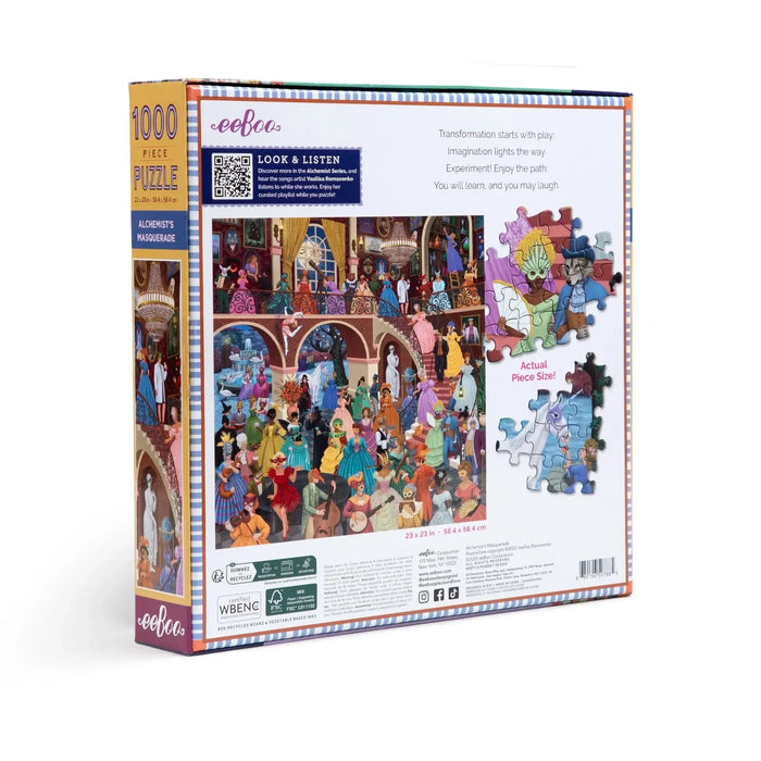 Alchemist's Masquerade 1000 Piece Jigsaw Puzzle eeBoo - for just $26.99! 