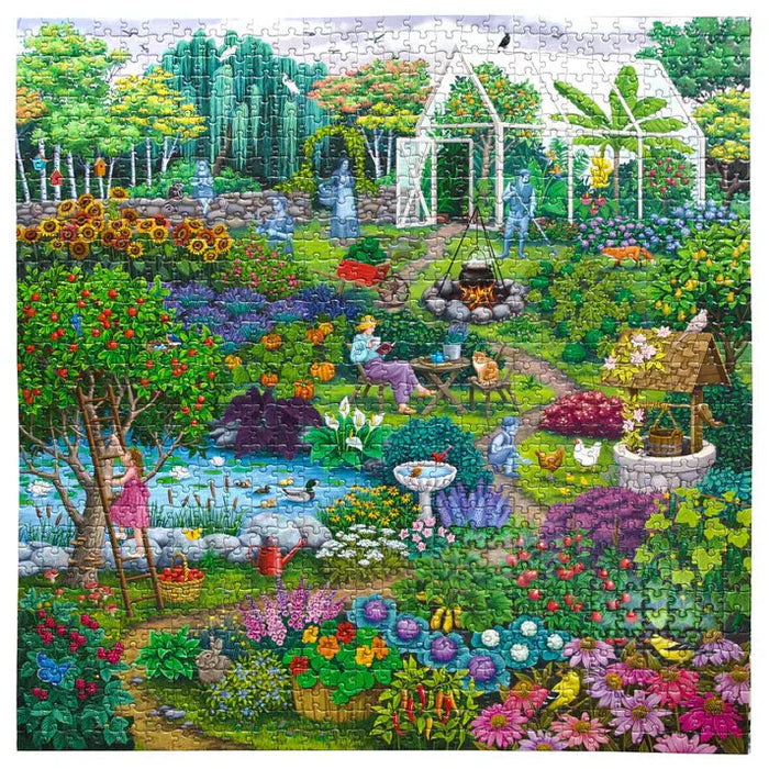 Alchemist's Orchard 1000 Piece Jigsaw Puzzle eeBoo - for just $26.99! 