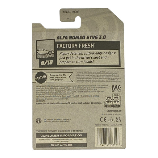 Hot Wheels Alfa Romeo GTV6 3.0 - Factory Fresh Series 8/10 - for just $1.79! 