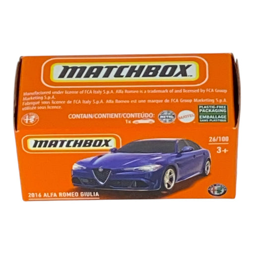 Matchbox 2016 Alfa Romeo Giulia - Power Grabs - Matchbox Series 26/100 - for just $1.79! 