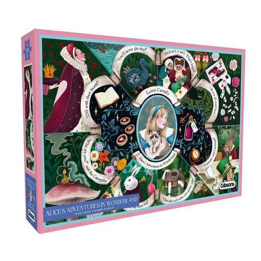 Alice's Adventures in Wonderland 1000 Piece Jigsaw Puzzle Gibsons - for just $24.99! 