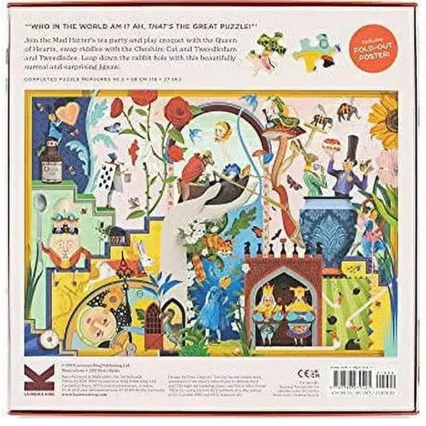 Alice's Wonderland 1000 Piece Jigsaw Puzzle Laurence King - for just $24.99! 
