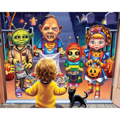 Alien Halloween 210 Piece Jigsaw Puzzle Boardwalk - for just $11.99! 