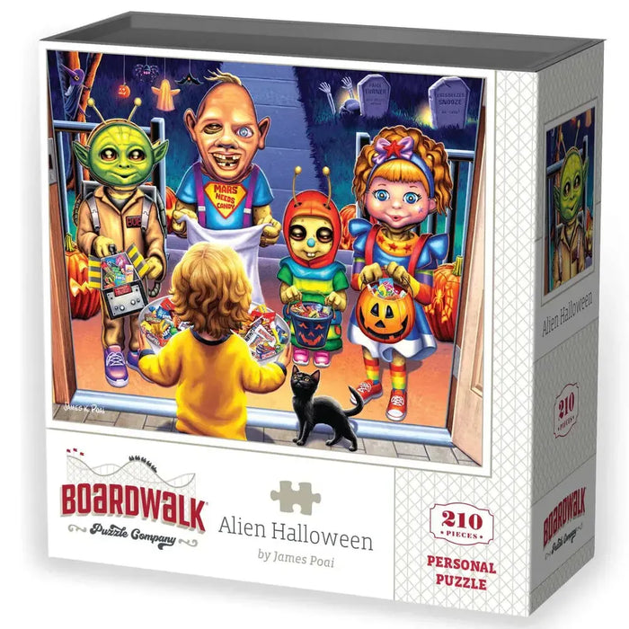 Alien Halloween 210 Piece Jigsaw Puzzle Boardwalk - for just $11.99! 