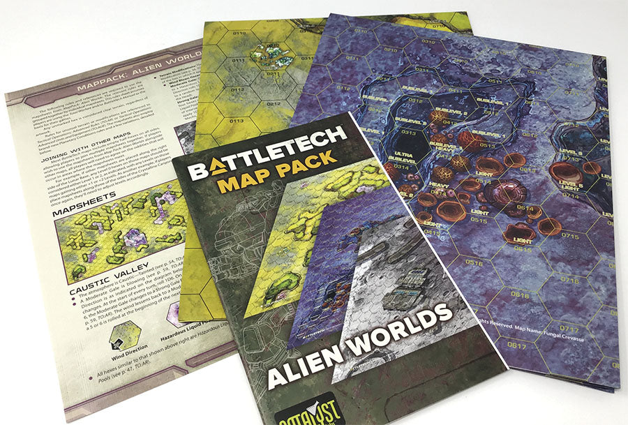 BattleTech: Map Pack - Alien Worlds - for just $24.99! 