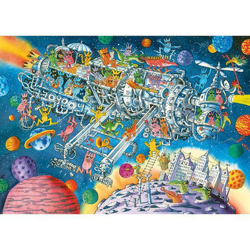 Aliens Welcome 1000 Piece Jigsaw Puzzle Heye - for just $29.99! 