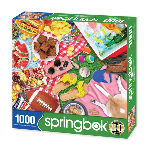 All American Picnic 1000 Piece Jigsaw Puzzle Springbok - for just $19.99! 