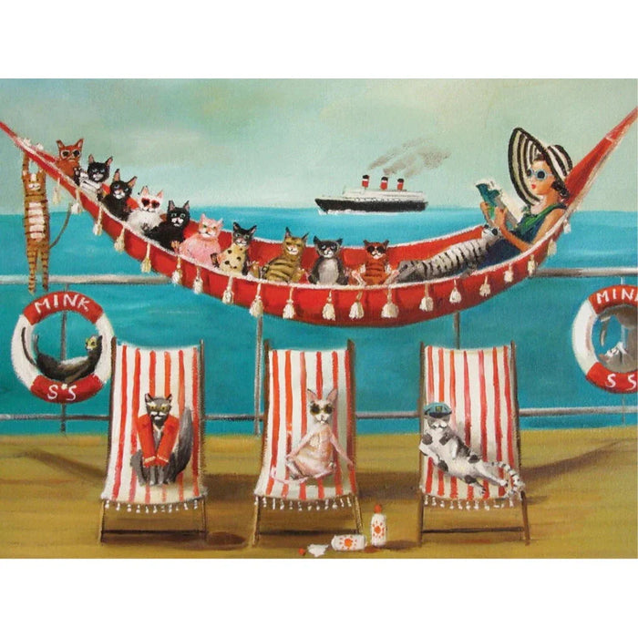 All Paws on Deck 500 Piece Jigsaw Puzzle NYPC - for just $22.99! 