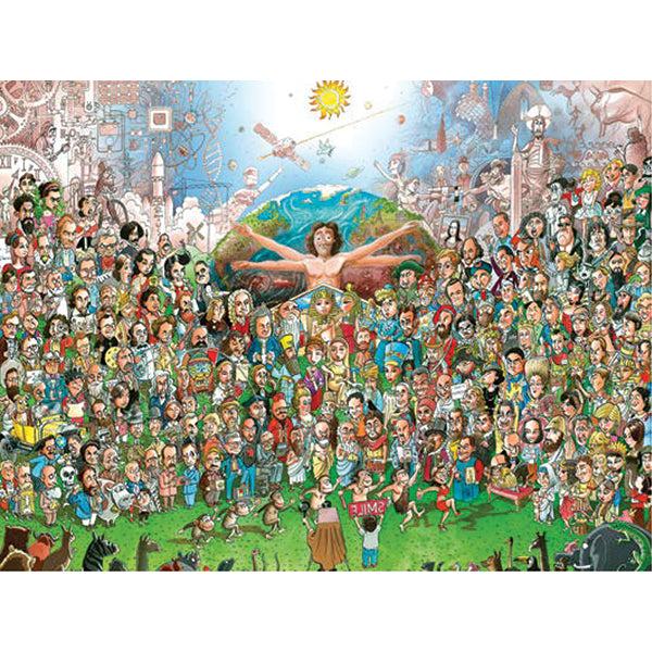 All-Time Legends 1500 Piece Jigsaw Puzzle Heye - for just $39.99! 