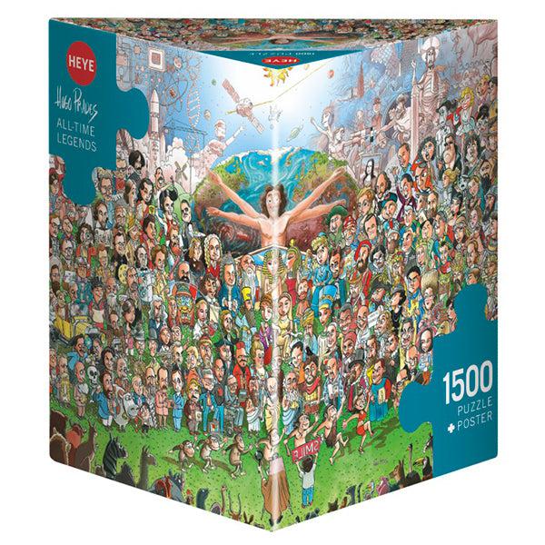 All-Time Legends 1500 Piece Jigsaw Puzzle Heye - for just $39.99! 