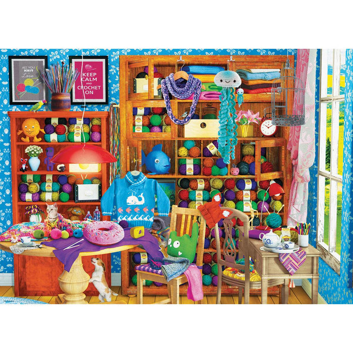 All You Knit is Love 1000 Piece Jigsaw Puzzle Eurographics - for just $21.99! 