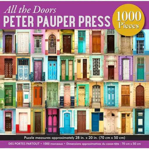 All the Doors 1000 Piece Jigsaw Puzzle Peter Pauper - for just $19.99! 