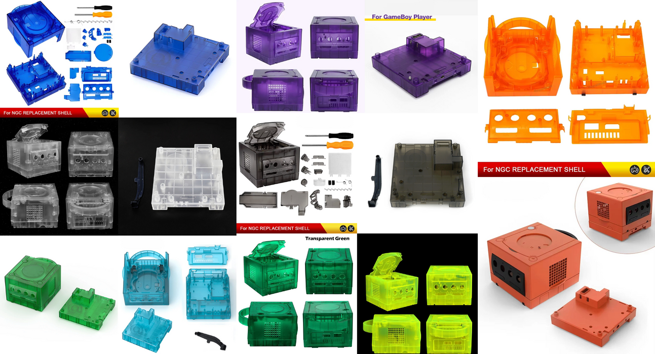Gamecube Full Replacement Console Shell Housing Gameboy Player - for just $47.94! 