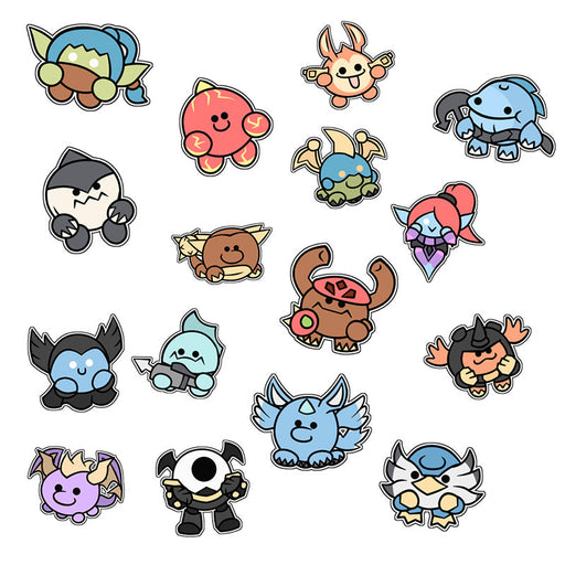 Full Set of Trap Team Minis Stickers - for just $12! 