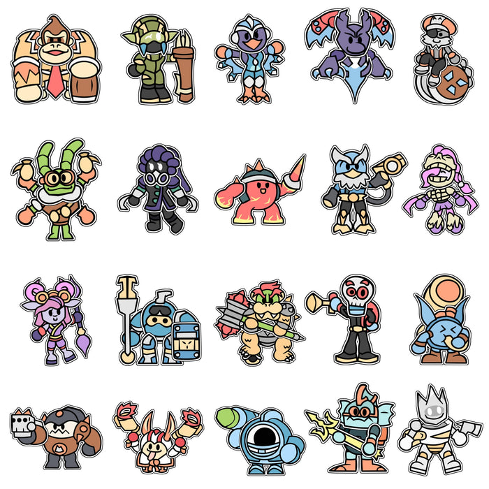 Full Set of SuperChargers Stickers - for just $25! 