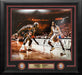 Allen Iverson v Michael Jordan Philadelphia 76ers Autographed Framed Photo - JSA Authenticated - for just $269.99! 
