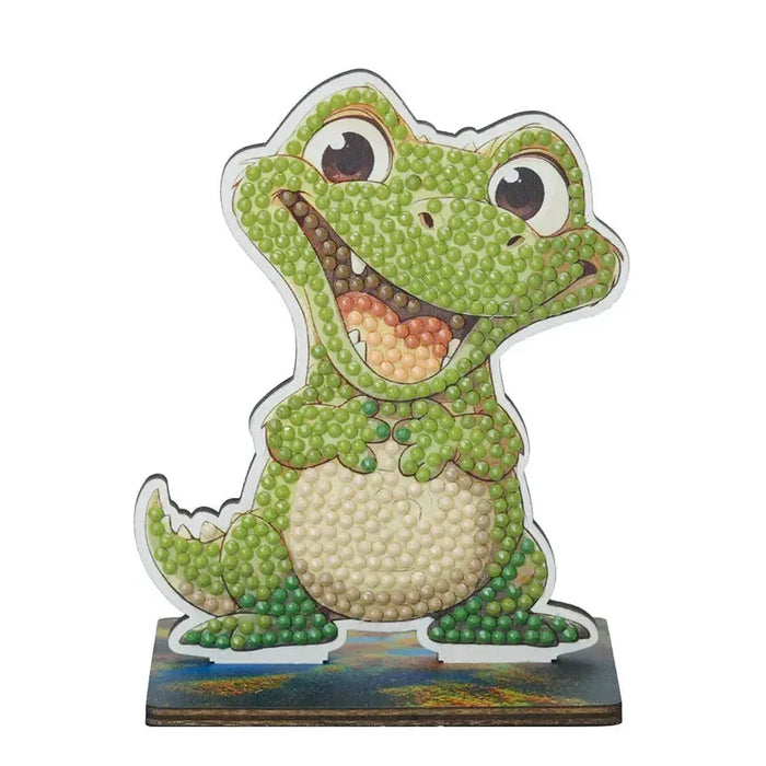 Alligator "Misunderstood" Crystal Art Buddies Kit Craft Buddy - for just $5.99! 