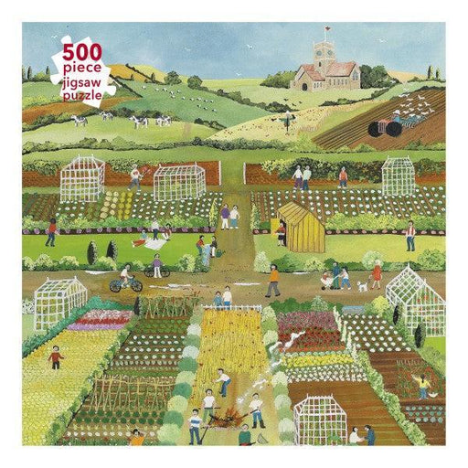 Allotments by Judy Joel 500 Piece Jigsaw Puzzle Flame Tree - for just $17.99! 