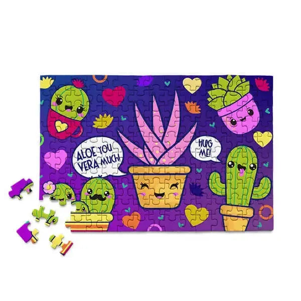 Aloe You Vera Much Plant Love 150 Piece Mini Jigsaw Puzzle Micro Puzzles - for just $10.99! 