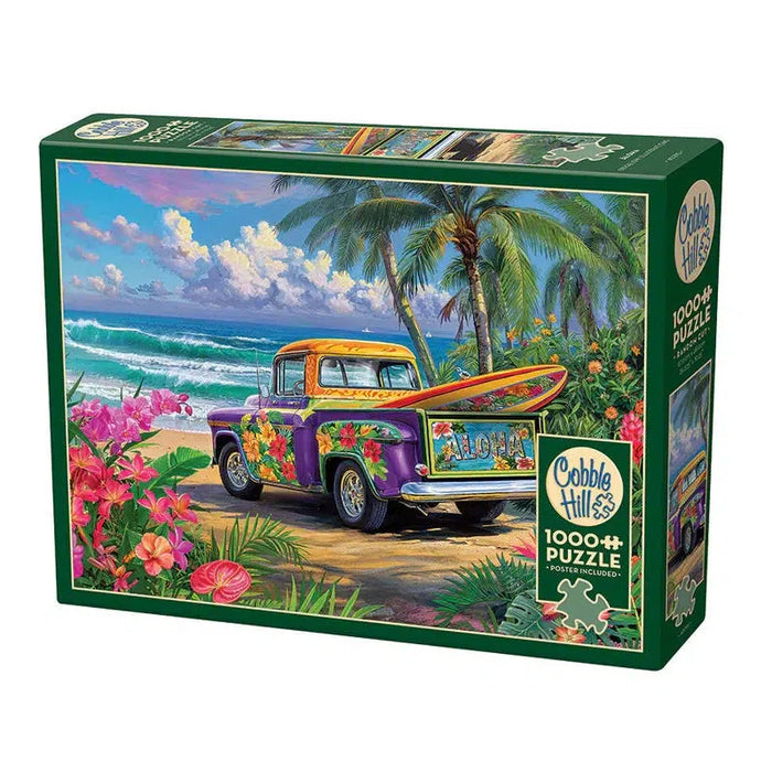 Aloha 1000 Piece Jigsaw Puzzle Cobble Hill - for just $19.99! 