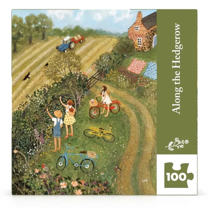 Along the Hedgerow 100 Piece Mini Jigsaw Puzzle NYPC - for just $11.99! 