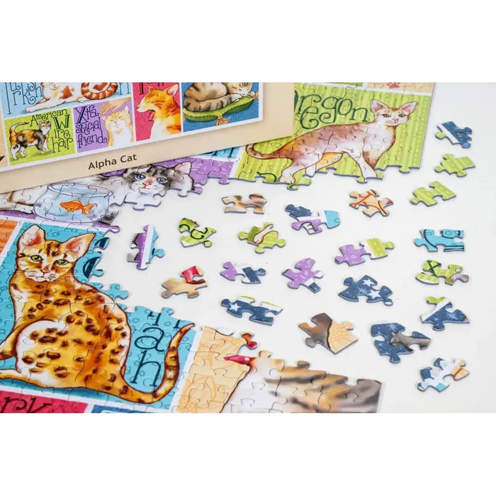 Alpha Cat "Something's Amiss!" 1000 Piece Jigsaw Puzzle PuzzleTwist - for just $25.99! 