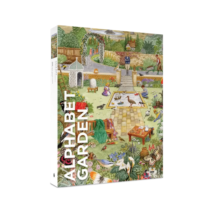 Alphabet Garden by Gale Pitt 1000 Piece Jigsaw Puzzle Pomegranate - for just $24.99! 