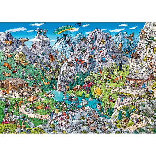 Alpine Fun 1000 Piece Jigsaw Puzzle Heye - for just $29.99! 