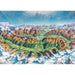 Alpine Mountain World Map Art 2000 Piece Jigsaw Puzzle Heye - for just $49.99! 