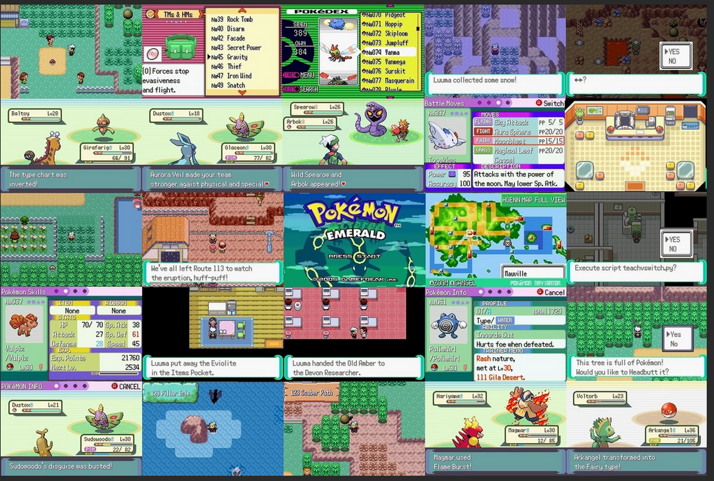 Pokemon Altered Emerald GBA ROM Hack Video Game Boy Advance - for just $18.49! 